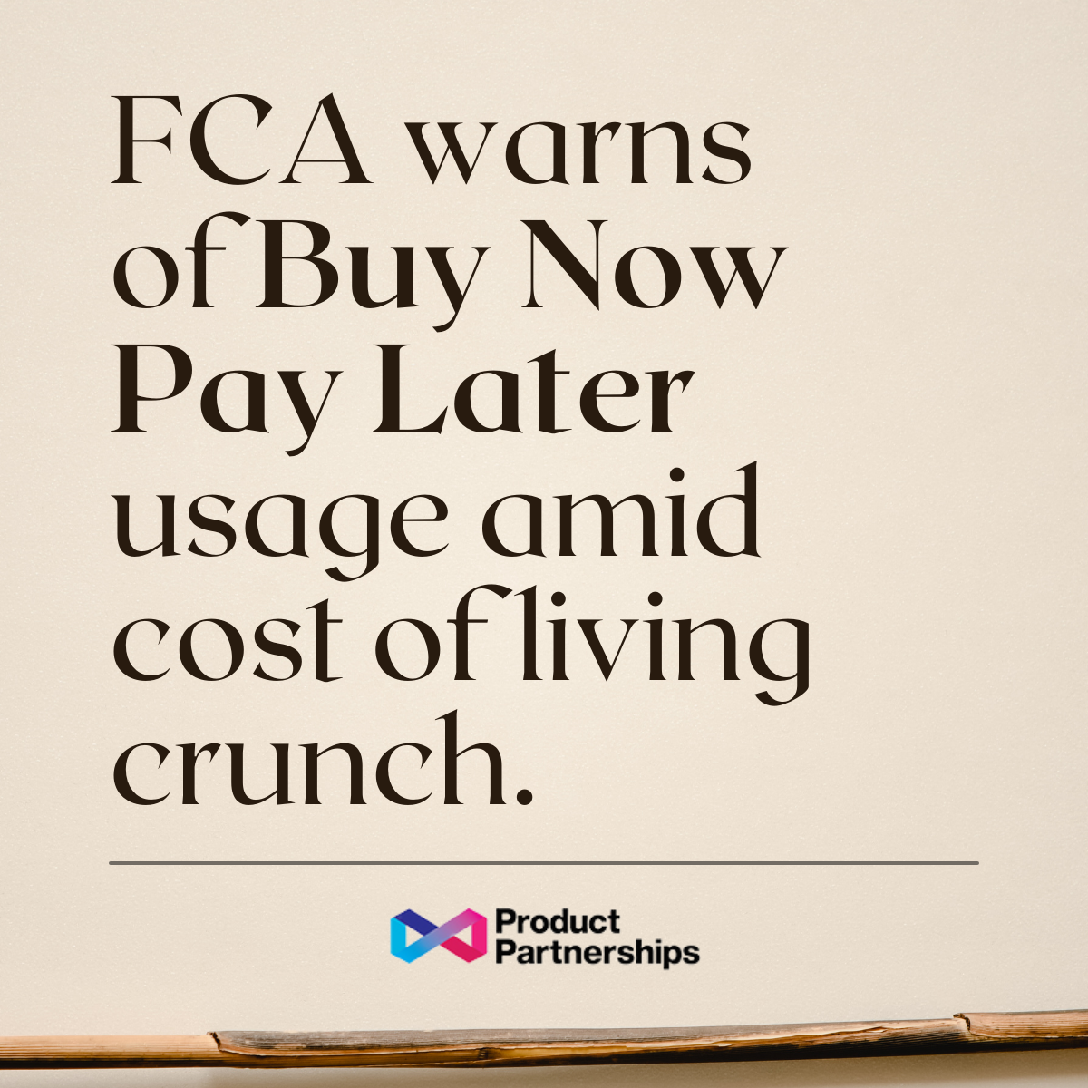 FCA warns of buy now pay later usage amid cost of living crunch